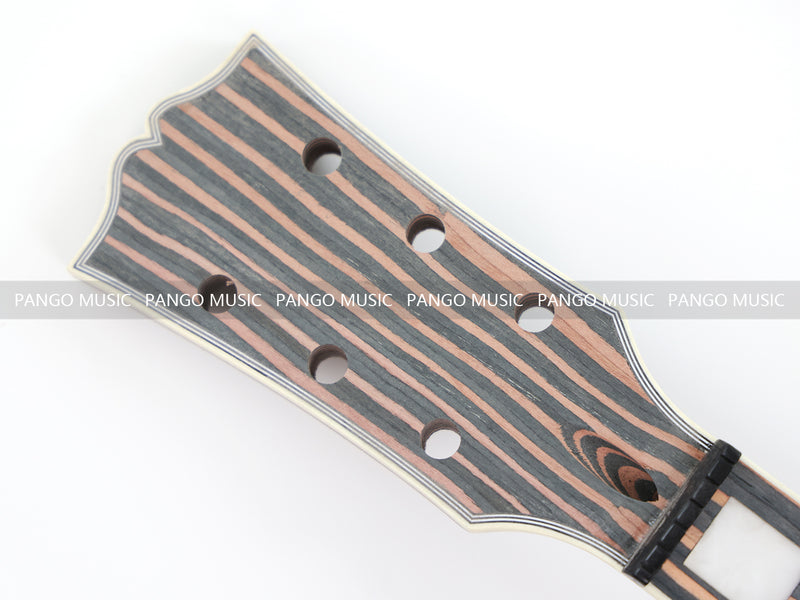 LP Custom Zebrawood DIY Electric Guitar Kit (PLP-066)