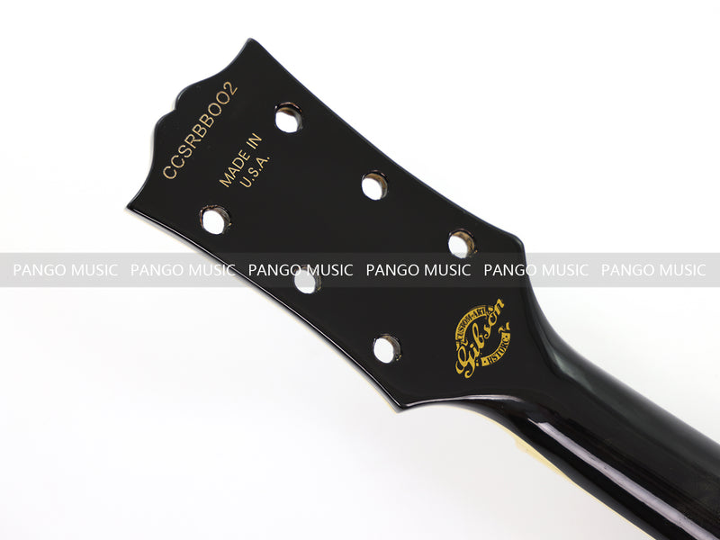 LP Style Electric Guitar with Gold Metallic Sparkling Finish (PKC-001, No Hardware, Flash Sale)