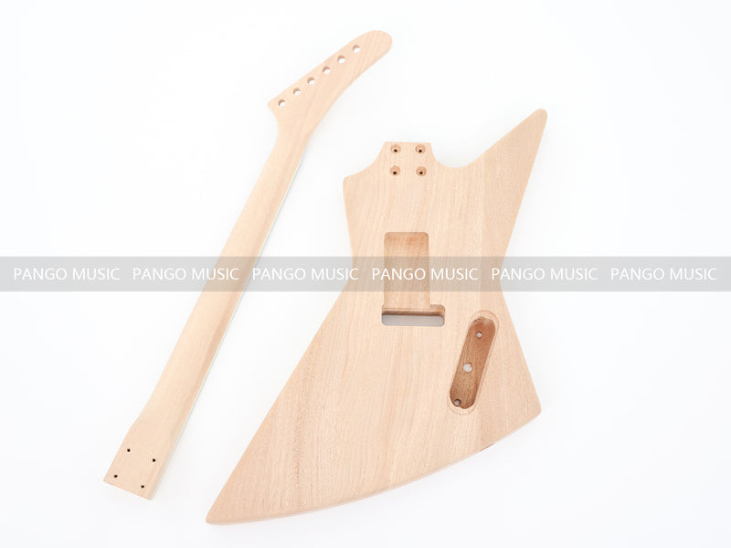 Left Hand Explorer Style DIY Electric Guitar Kit (PEX-404L)