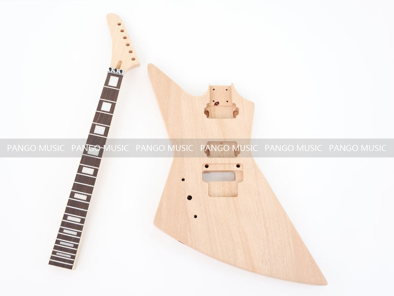 Left Hand Explorer Style DIY Electric Guitar Kit (PEX-404L)
