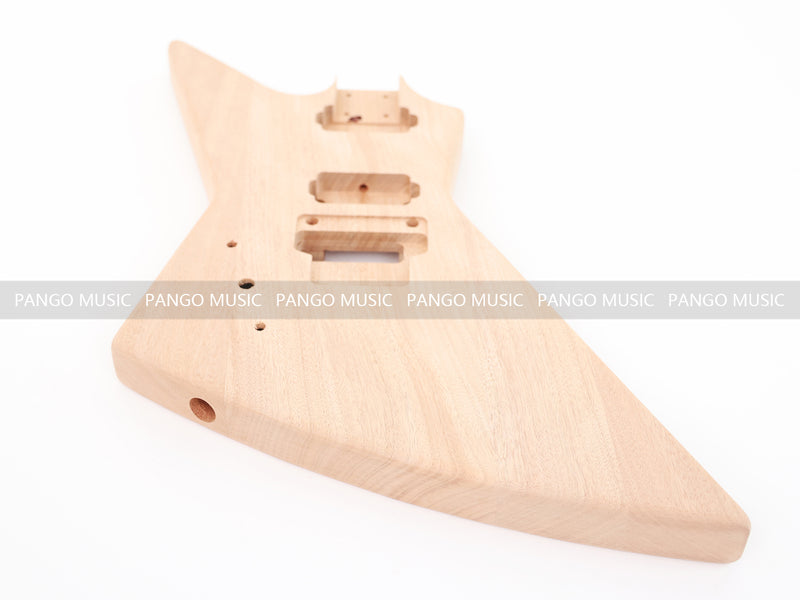Left Hand Explorer Style DIY Electric Guitar Kit (PEX-404L)