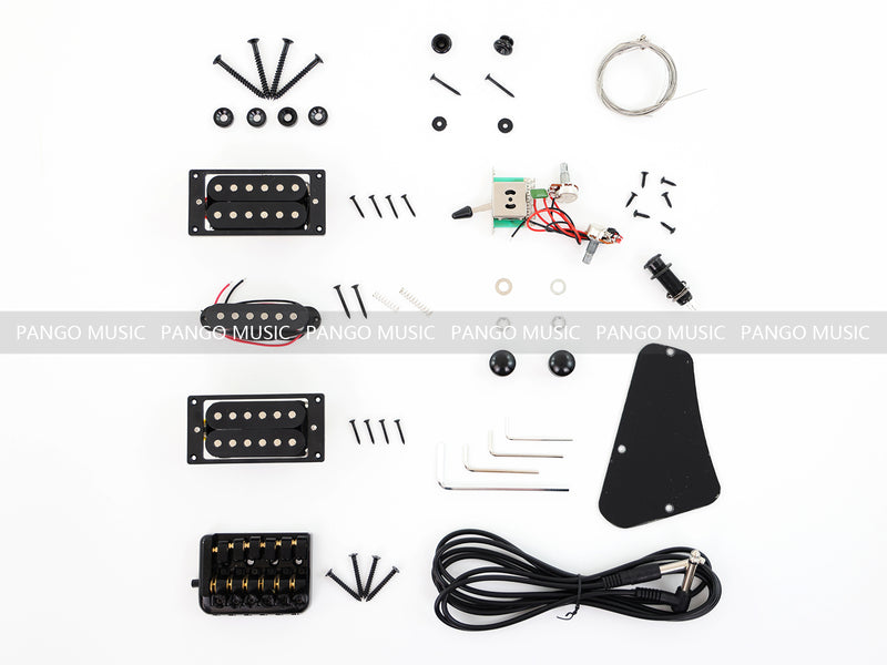 Left-Handed Headless DIY Electric Guitar Kit (ZQN-018S-X)