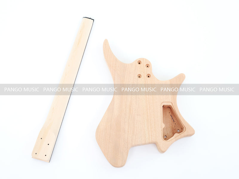 Left-Handed Headless DIY Electric Guitar Kit (ZQN-019F, Fast Shipping, Tariff-free)