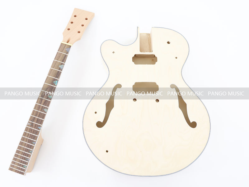 Left Hand Hollow Body L5 DIY Electric Guitar Kit (PL5-075)
