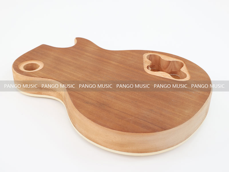 Left Hand LP Standard DIY Electric Guitar Kit with Quilted Maple Top (LRF-018, Limited Edition)