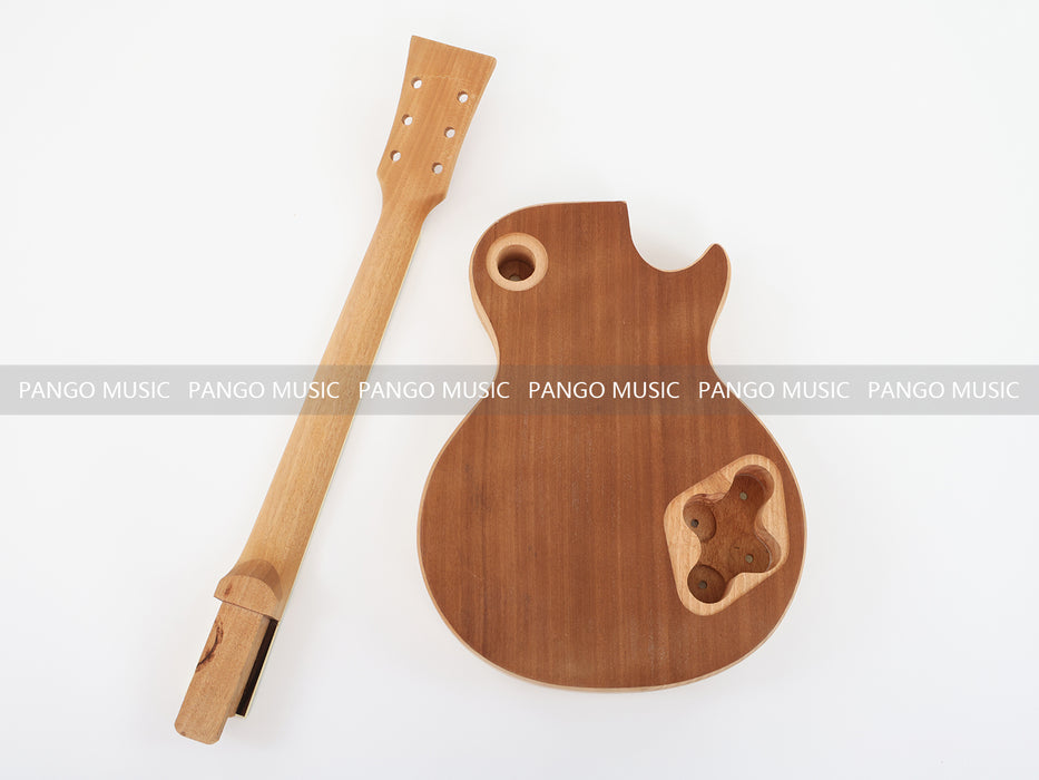 Left Hand LP Standard DIY Electric Guitar Kit with Quilted Maple Top (LRF-018, Limited Edition)