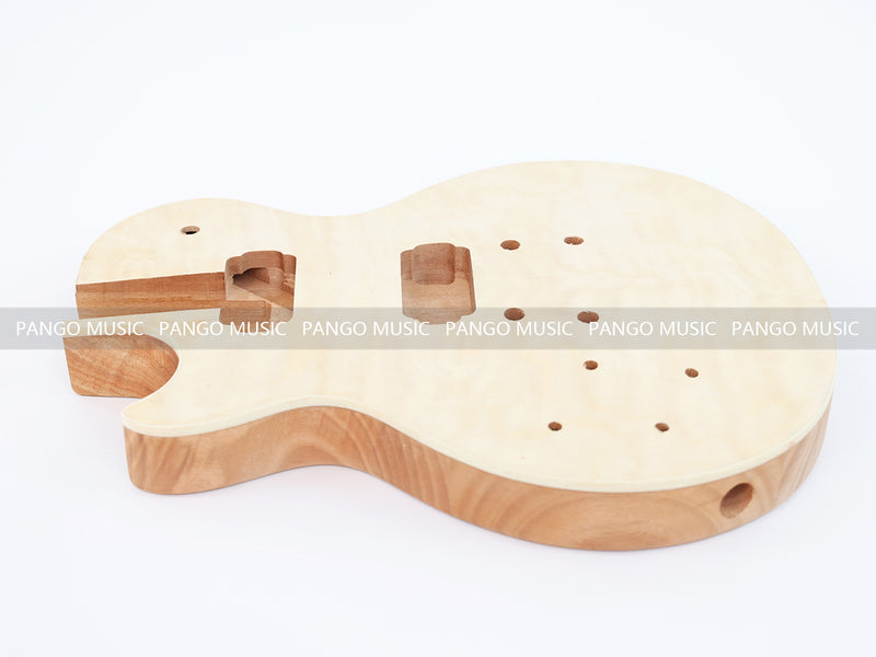 Left Hand LP Standard DIY Electric Guitar Kit with Quilted Maple Top (LRF-018, Limited Edition)