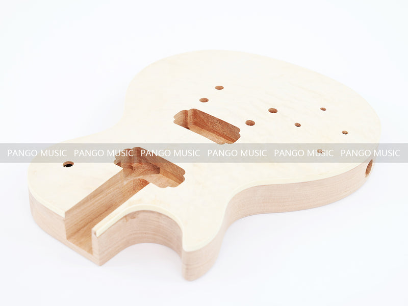 Left Hand LP Standard DIY Electric Guitar Kit with Quilted Maple Top (LRF-026, Limited Edition)