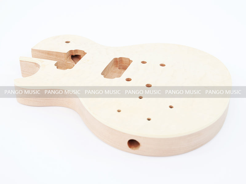 Left Hand LP Standard DIY Electric Guitar Kit with Quilted Maple Top (LRF-026, Limited Edition)