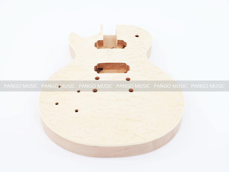 Left Hand LP Standard DIY Electric Guitar Kit with Quilted Maple Top (LRF-026, Limited Edition)