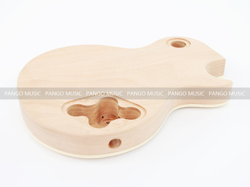 Left Hand LP Standard DIY Electric Guitar Kit with Quilted Maple Top (LRF-026, Limited Edition)