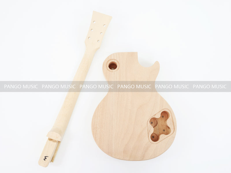 Left Hand LP Standard DIY Electric Guitar Kit with Quilted Maple Top (LRF-026, Limited Edition)