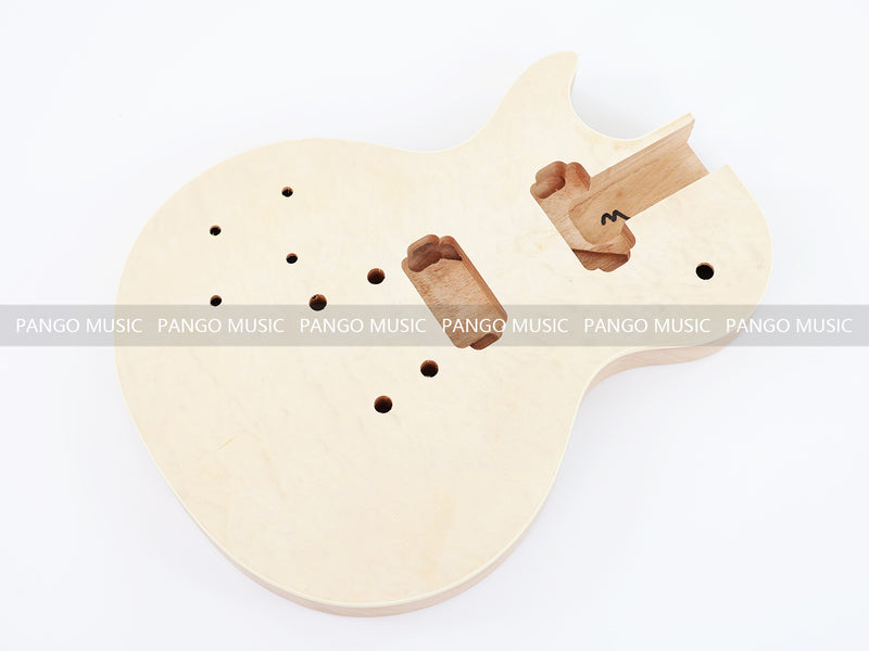 Left Hand LP Standard DIY Electric Guitar Kit with Quilted Maple Top (LRF-026, Limited Edition)