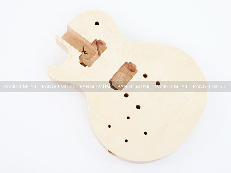 Left Hand LP Standard DIY Electric Guitar Kit with Quilted Maple Top (LRF-026, Limited Edition)