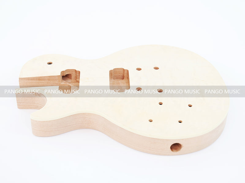 Left Hand LP Standard DIY Electric Guitar Kit with Quilted Maple Top (LRF-026, Limited Edition)