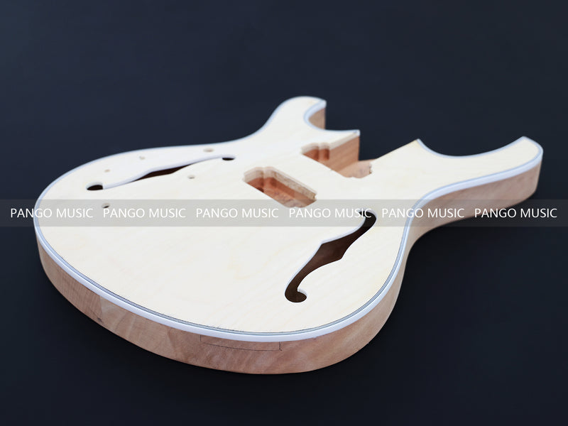 Pre-sale Left Hand Semi-Hollow Body DIY Electric Guitar Kit (PJS-332X)