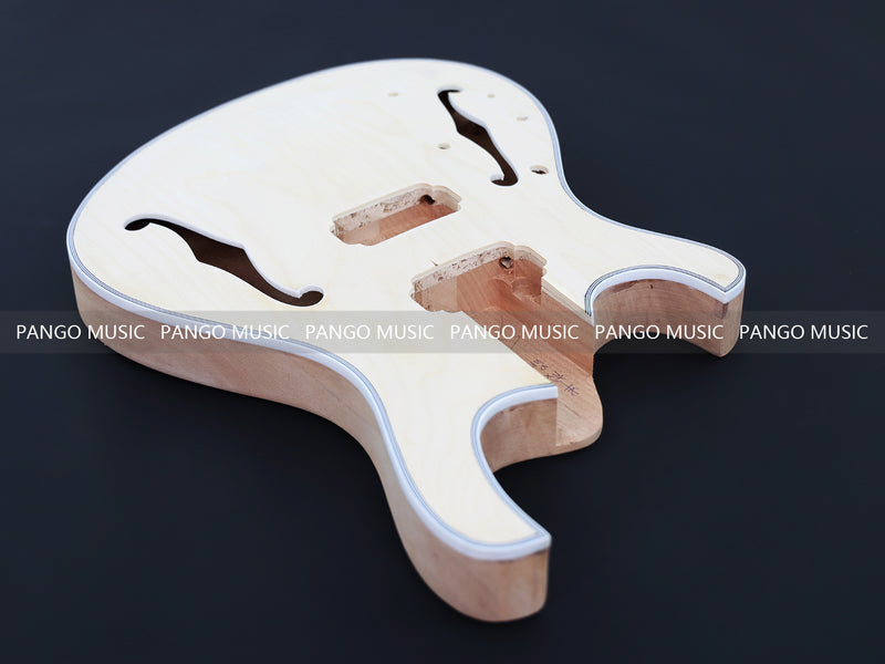 Pre-sale Left Hand Semi-Hollow Body DIY Electric Guitar Kit (PJS-332X)