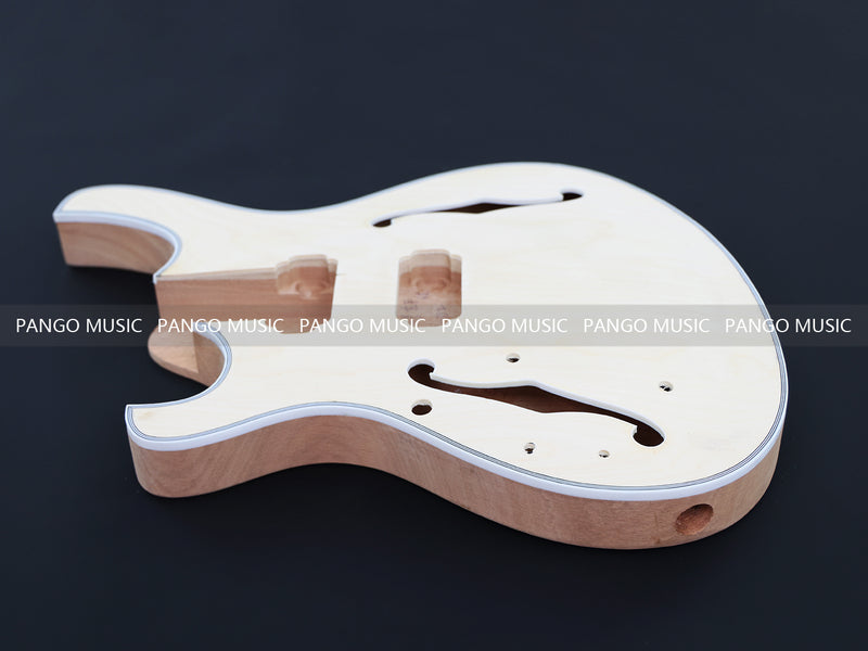 Pre-sale Left Hand Semi-Hollow Body DIY Electric Guitar Kit (PJS-332X)