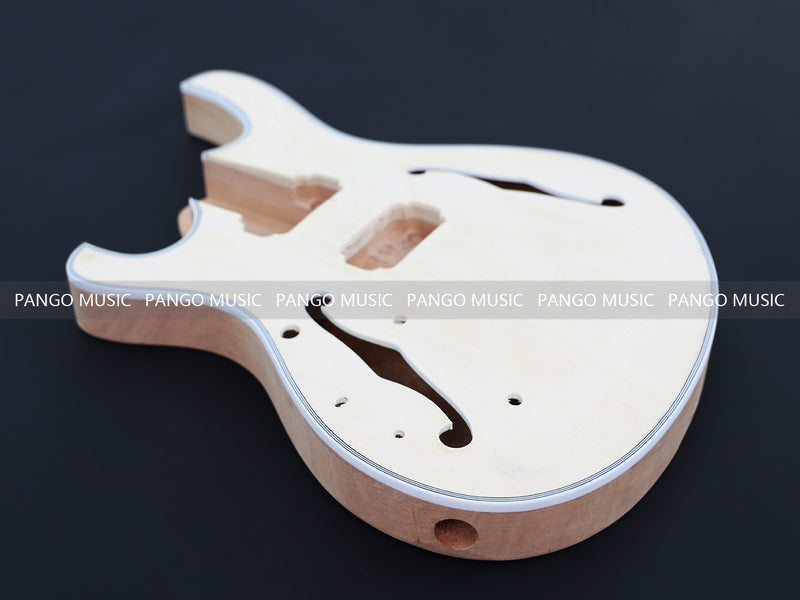 Pre-sale Left Hand Semi-Hollow Body DIY Electric Guitar Kit (PJS-332X)