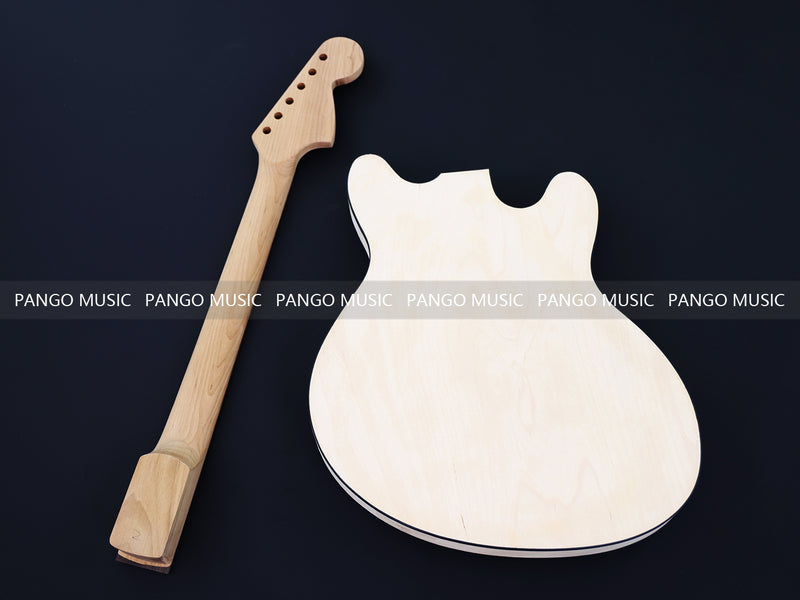 Left Hand Semi Hollow DIY Electric Guitar Kit (15271-L, Limited Edition)