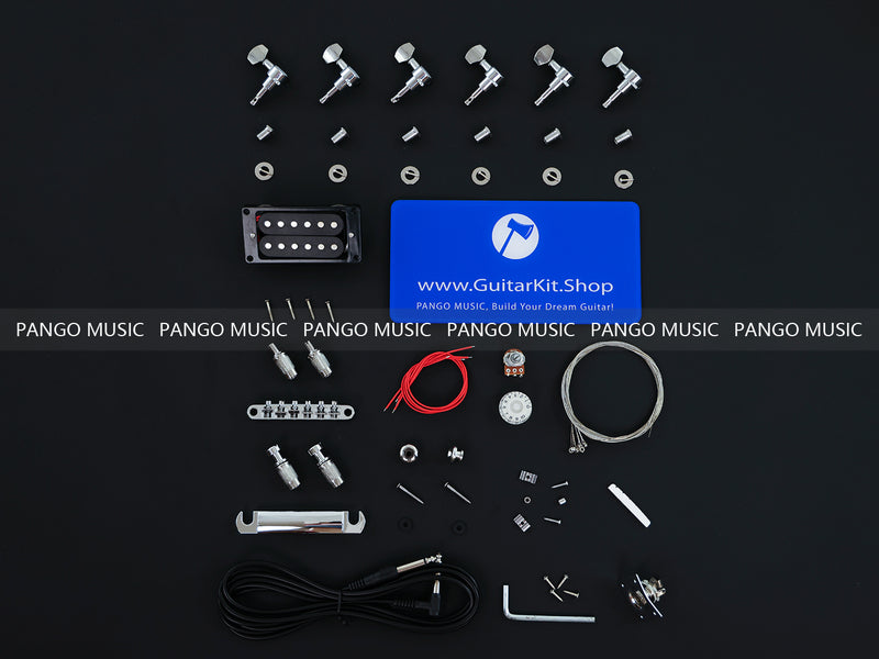 Left Hand Semi Hollow DIY Electric Guitar Kit (15271-L, Limited Edition)