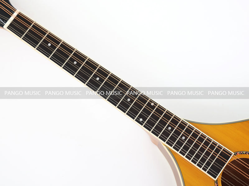 Left-Handed Solid Red Pine Top, 512mm Scale Length – Built-in EQ Bouzouki (11016, Limited Edition)