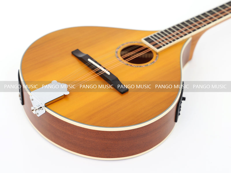 Left-Handed Solid Red Pine Top, 512mm Scale Length – Built-in EQ Bouzouki (11016, Limited Edition)