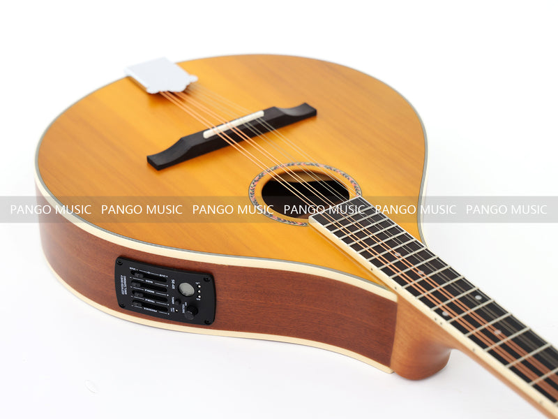Left-Handed Solid Red Pine Top, 512mm Scale Length – Built-in EQ Bouzouki (11016, Limited Edition)