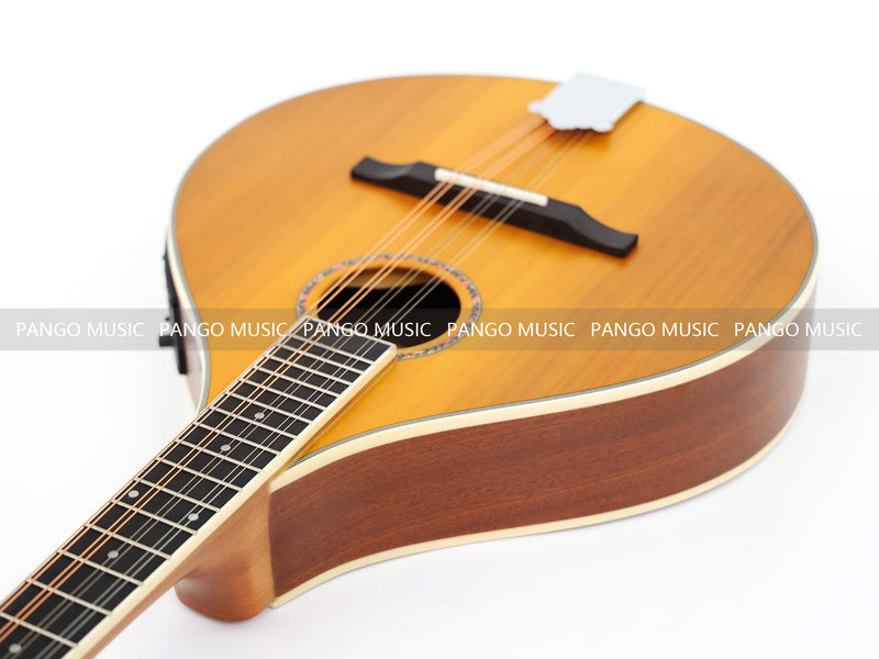 Left-Handed Solid Red Pine Top, 512mm Scale Length – Built-in EQ Bouzouki (11016, Limited Edition)