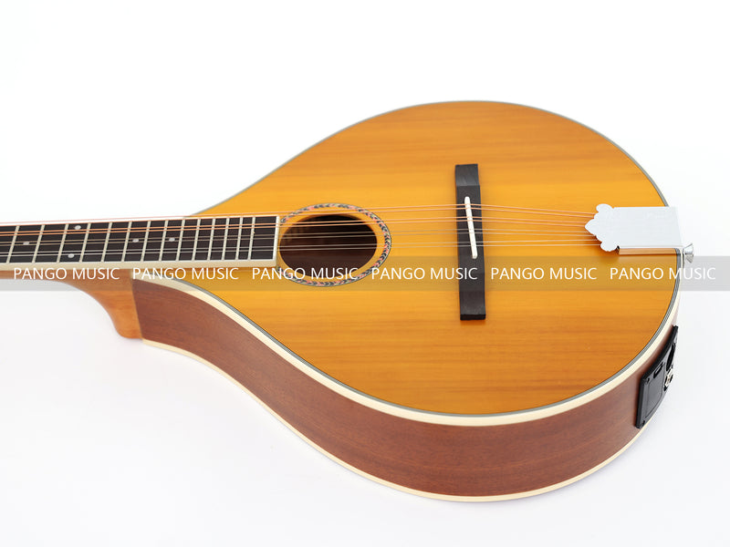 Left-Handed Solid Red Pine Top, 512mm Scale Length – Built-in EQ Bouzouki (11016, Limited Edition)