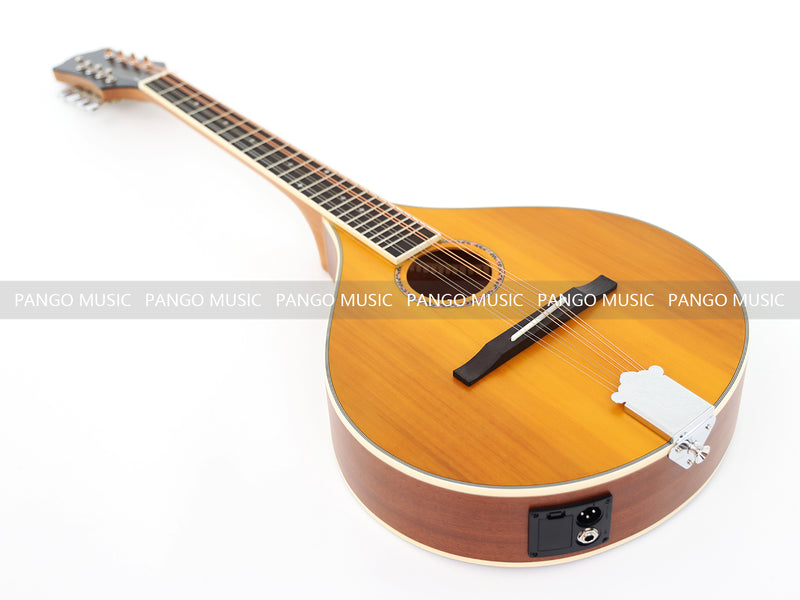 Left-Handed Solid Red Pine Top, 512mm Scale Length – Built-in EQ Bouzouki (11016, Limited Edition)