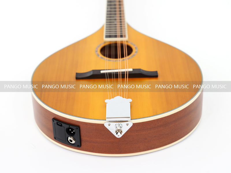 Left-Handed Solid Red Pine Top, 512mm Scale Length – Built-in EQ Bouzouki (11016, Limited Edition)