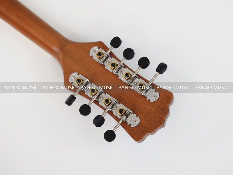 Left-Handed | Solid Red Pine Top | 670mm Scale Length | Built-in EQ Acoustic-Electric Bouzouki (PBZ-607L-X)