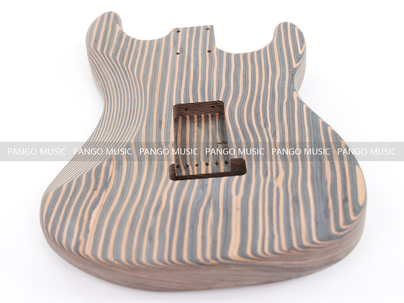 Pre-Sale Left-Handed ST-Style All Zebrawood DIY Electric Guitar Kit (PST-528)
