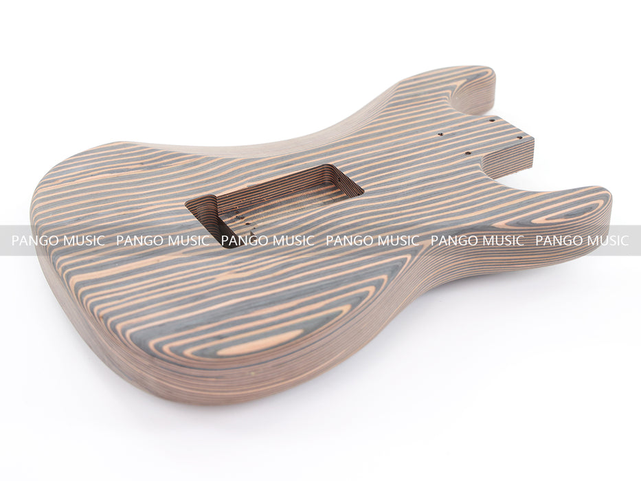 Left Hand Zebrawood DIY Electric Guitar Kit (PST-528)
