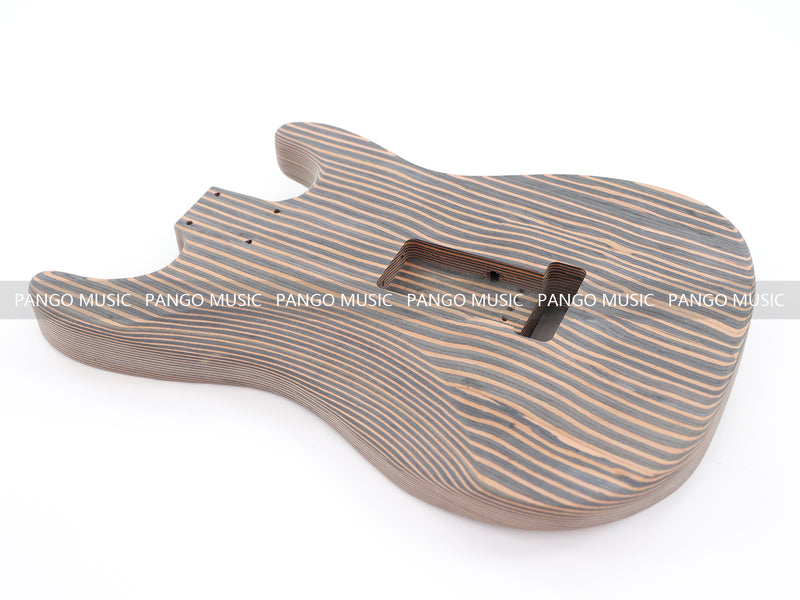Pre-Sale Left-Handed ST-Style All Zebrawood DIY Electric Guitar Kit (PST-528)