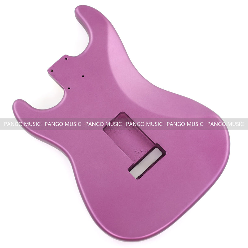 Lightweight Paulownia ST-Style Guitar Kit Body with Matte Purple Finish (STB-102)