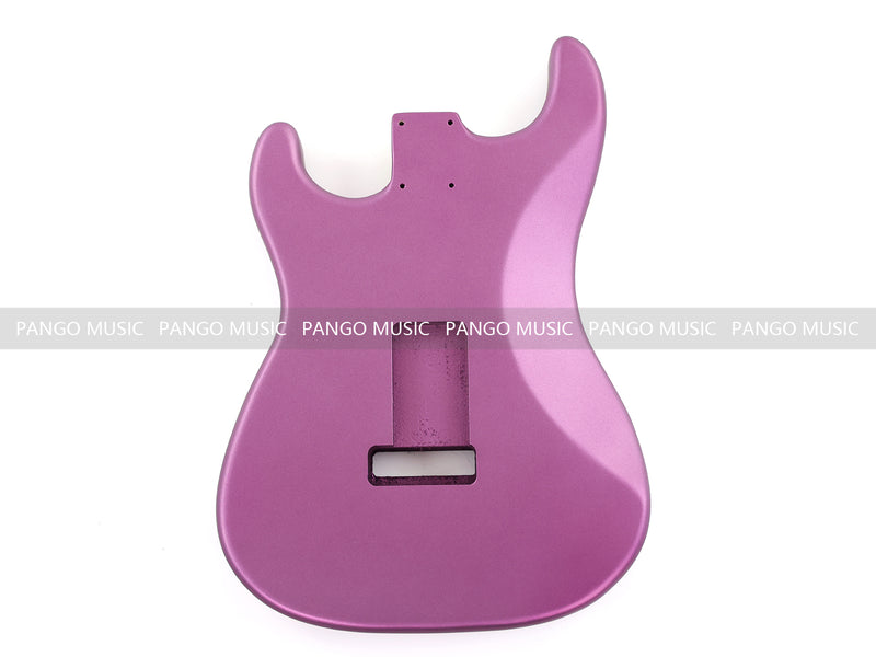 Lightweight Paulownia ST-Style Guitar Kit Body with Matte Purple Finish (STB-102)
