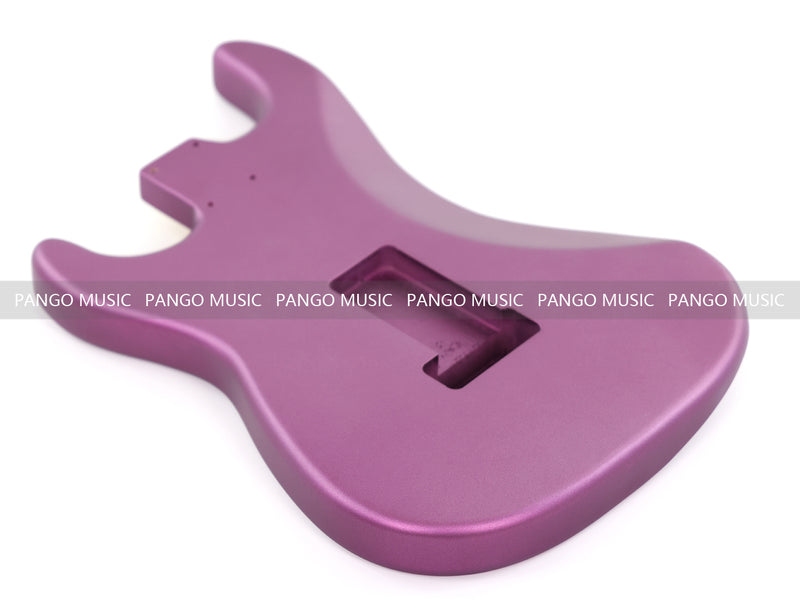 Lightweight Paulownia ST-Style Guitar Kit Body with Matte Purple Finish (STB-102)