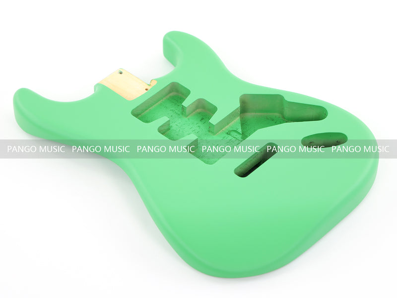 Lightweight Paulownia ST-Style Guitar Kit Body with Matte Mint Green Finish (STB-103)