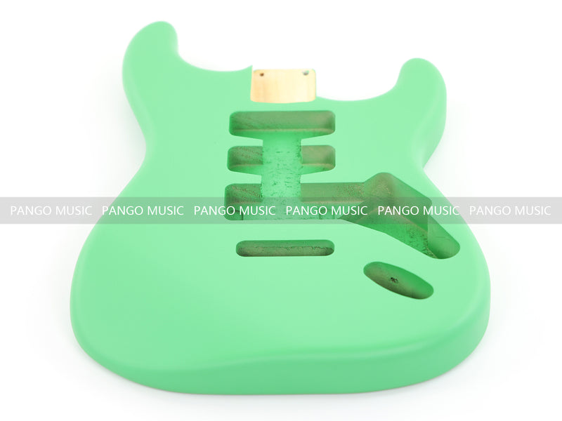 Lightweight Paulownia ST-Style Guitar Kit Body with Matte Mint Green Finish (STB-103)