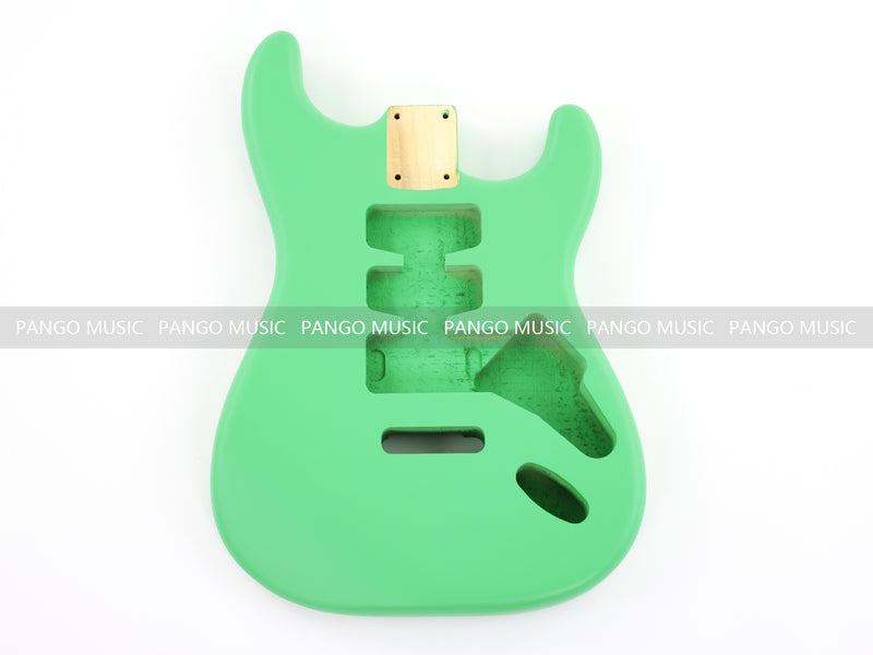 Lightweight Paulownia ST-Style Guitar Kit Body with Matte Mint Green Finish (STB-103)
