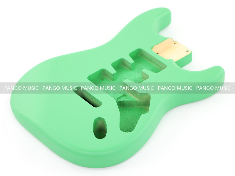 Lightweight Paulownia ST-Style Guitar Kit Body with Matte Mint Green Finish (STB-103)