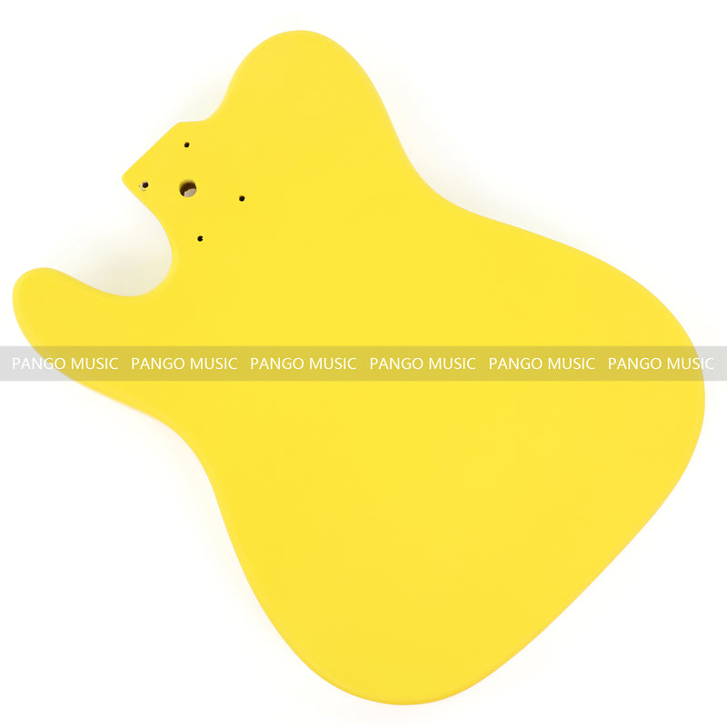 Lightweight Paulownia TL-Style Guitar Body with Matte Canary Yellow Finish (TLB-107)