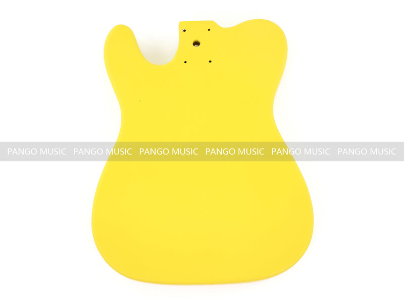 Lightweight Paulownia TL-Style Guitar Body with Matte Canary Yellow Finish (TLB-107)