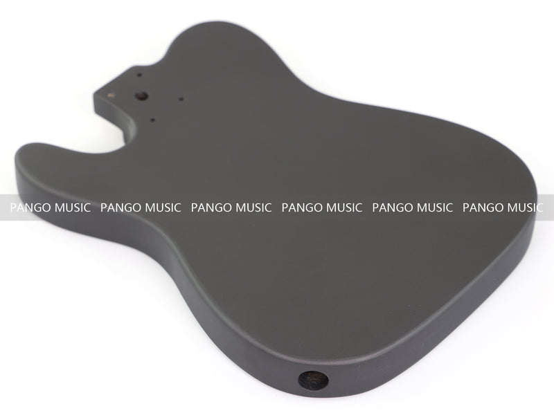 Lightweight Paulownia TL-Style Guitar Body with Matte Charcoal Gray Finish (TLB-105)