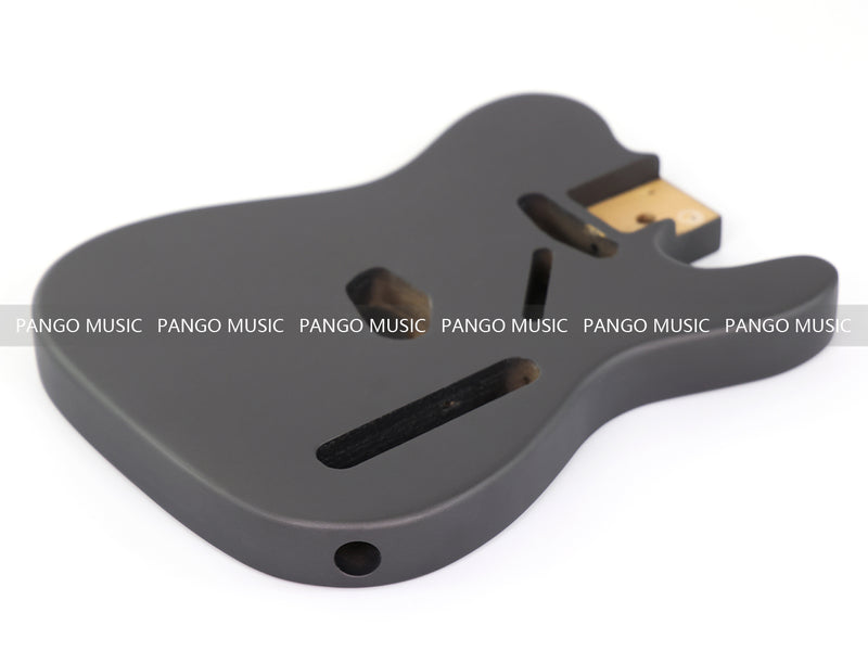 Lightweight Paulownia TL-Style Guitar Body with Matte Charcoal Gray Finish (TLB-105)