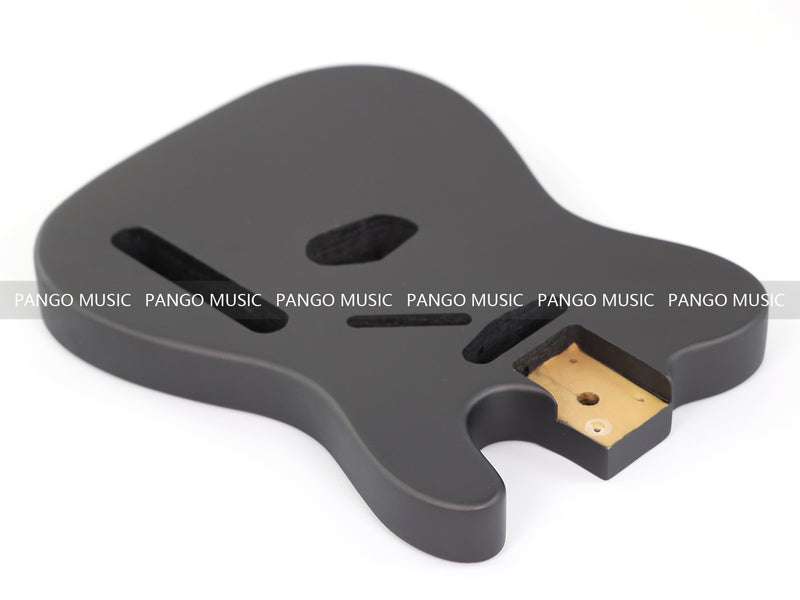 Lightweight Paulownia TL-Style Guitar Body with Matte Charcoal Gray Finish (TLB-105)