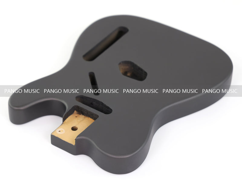 Lightweight Paulownia TL-Style Guitar Body with Matte Charcoal Gray Finish (TLB-105)