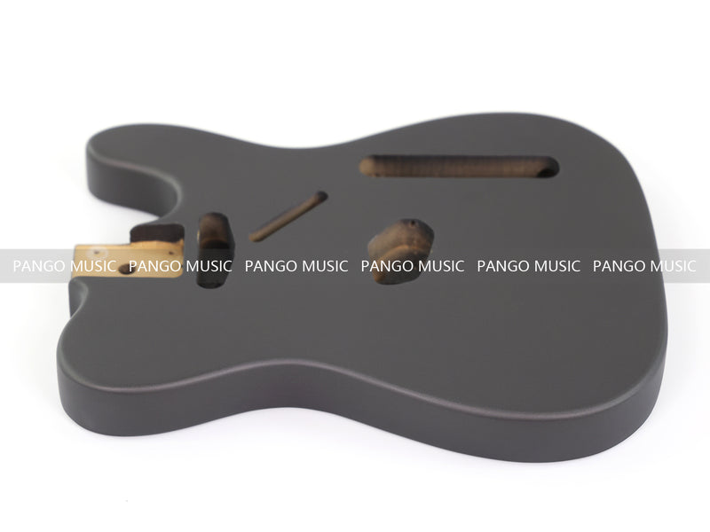 Lightweight Paulownia TL-Style Guitar Body with Matte Charcoal Gray Finish (TLB-105)